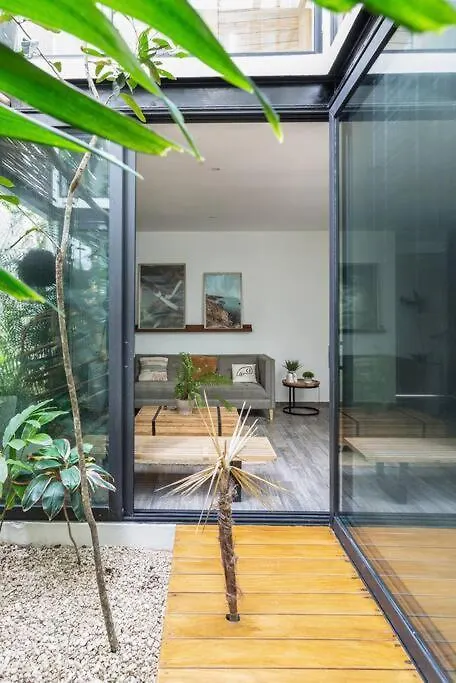 Chic Townhouse With Private Pool And Rooftop View Tulum