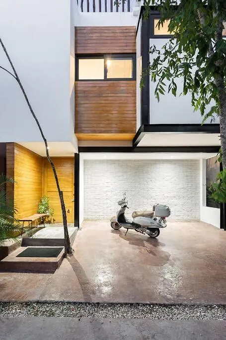 Chic Townhouse With Private Pool And Rooftop View Tulum Semesterbostad