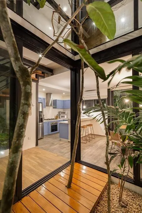 Chic Townhouse With Private Pool And Rooftop View Tulum