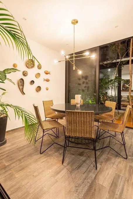 Chic Townhouse With Private Pool And Rooftop View Tulum Mexiko
