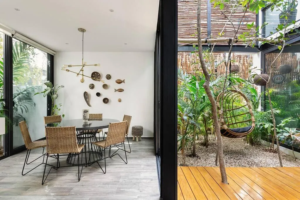 Chic Townhouse With Private Pool And Rooftop View Tulum 0*,